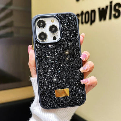 Funda de teléfono de lujo con diamantes de imitación con purpurina 💎 - ¡Glamorosa, protectora y llama la atención!