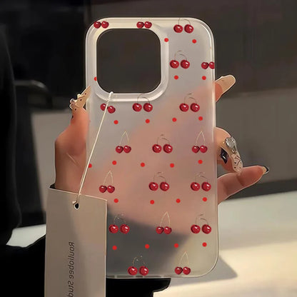 Funda de teléfono dulce y encantadora 🍒