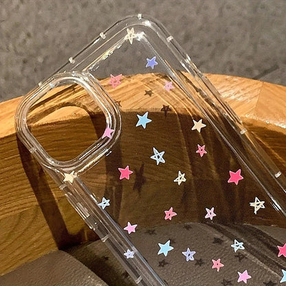 Estuche suave con estrellas de flores pequeñas 🌸