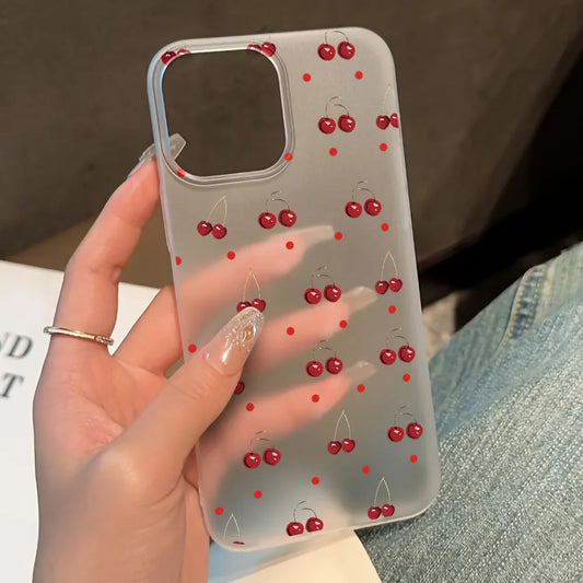 Funda de teléfono dulce y encantadora 🍒