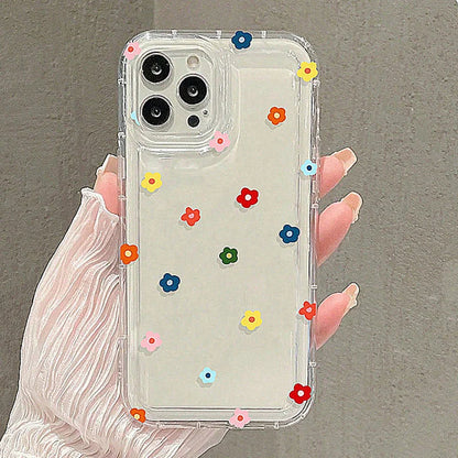 Estuche suave con estrellas de flores pequeñas 🌸