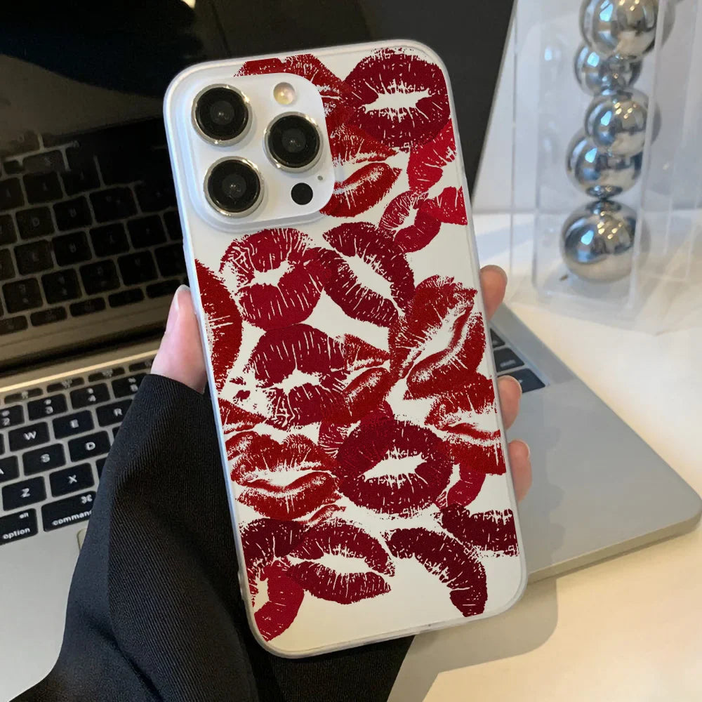 Funda de teléfono dulce y encantadora 🍒